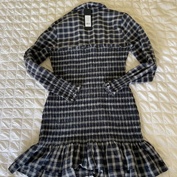 Veronica Beard Kelsey plaid ruffle mini dress - Picture 12 of 16